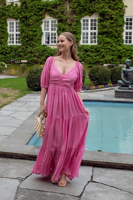 Confettibird Napoli Long Dress Pink kjole 6