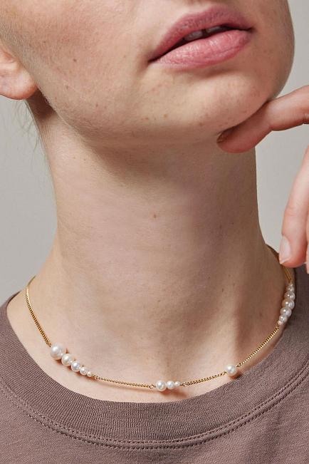 Enamel Copenhagen Carmen Necklace Pearls smykke