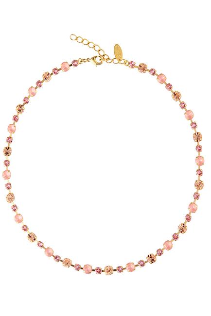 Caroline Svedbom Calanthe Necklace Gold Flamingo Combo smykke