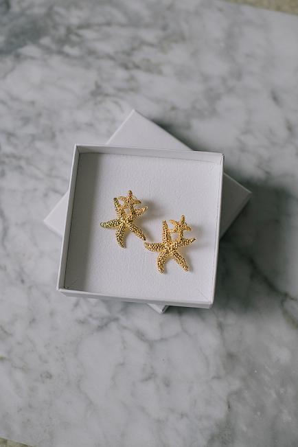 Caroline Svedbom Sea Star Twin Earrings Gold 1