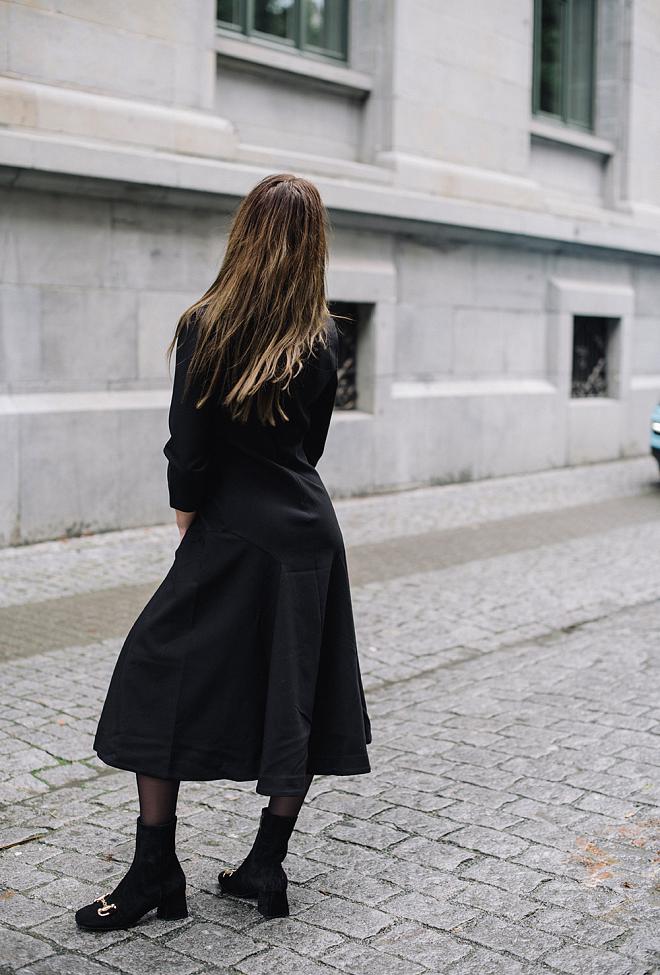 HiiL Studio Natalia Dress Black kjole 5