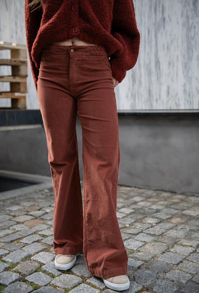Lois New Susanne Micro Vintage Roasted bukse