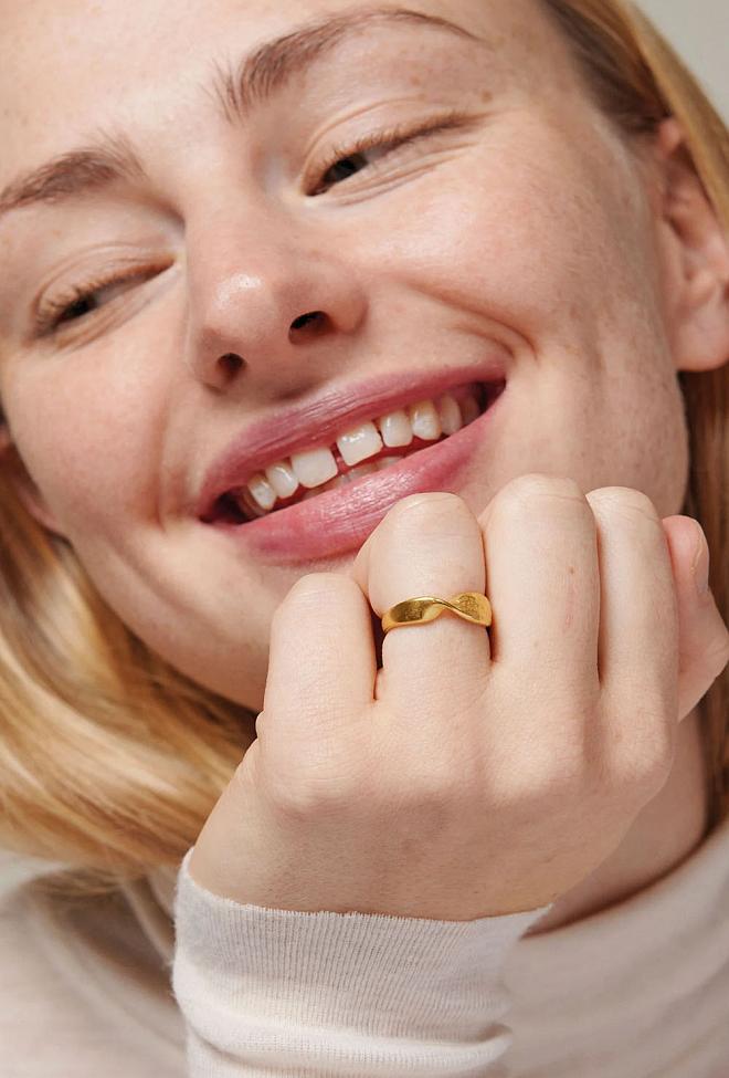 Enamel Copenhagen Adele Ring Gold ring