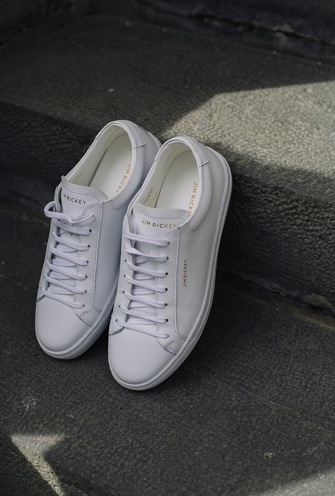 Spin Sneakers WHite Jim Rickey. 5