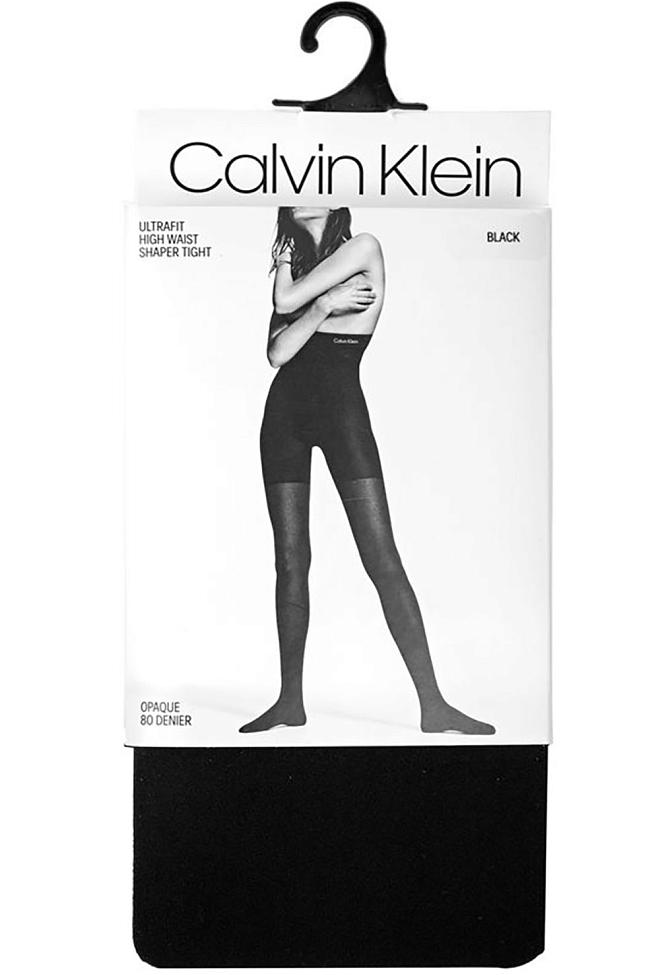 Calvin Klein Ultra Fit 80 Høy Sort strømpebukse